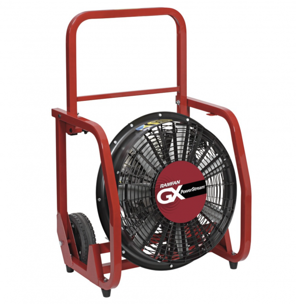 Ramfan Hochleistungslüfter GX400 Elektrolüfter Feuerwehr 38.250 m³/h Überdruck